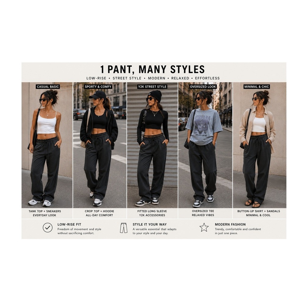NWT High Rise Straight Leg Paperbag Pants 0X Gray Quiet Luxury Capsule Wardrobe